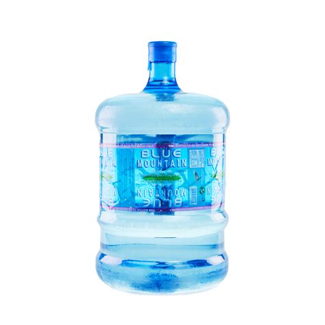 5 Gallon Blue Mountain Bottled Water Blue Mountain Water