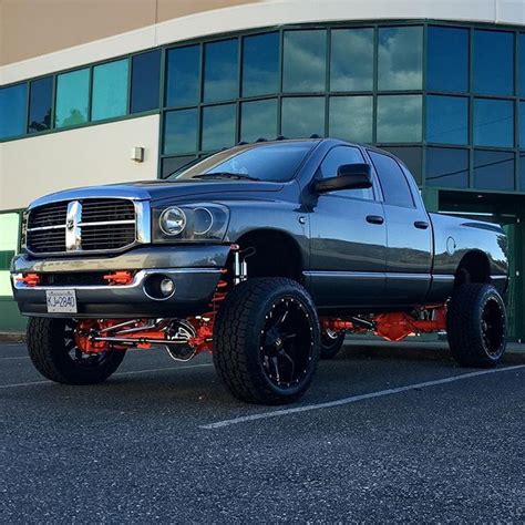 Loving This 3rd Gen Cummins That Gray Orange Combo Looks Good Dodge Diesel Dodge Ram