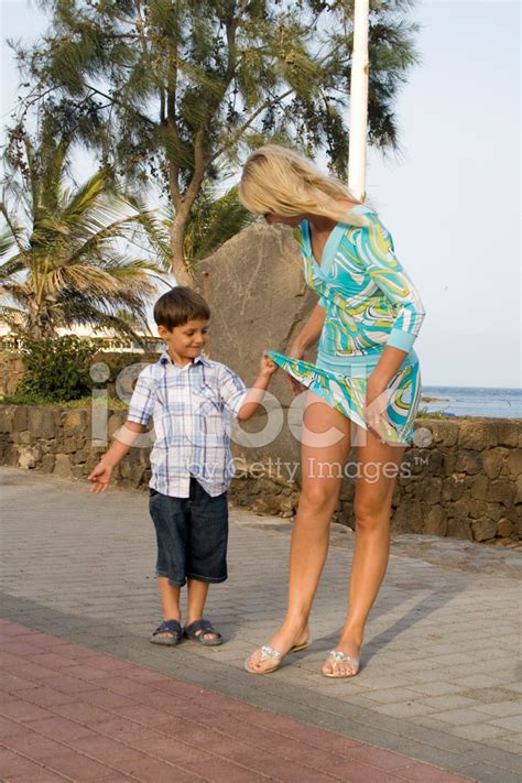 Son Jokes With His Mom Stock Photo Royalty Free FreeImages