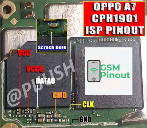 Oppo A CPH CPH ISP PINOUT EMMC PINOUT Hosted At ImgBB ImgBB