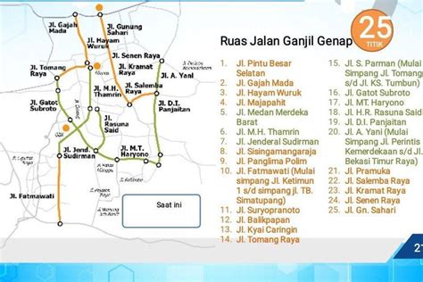 Kemudian, uji coba di ruas jalan tambahan dimulai pada 12 agustus sampai 6 september 2019. Berlaku Mulai 3 Agustus, Ganjil Genap Jakarta Masih Khusus ...