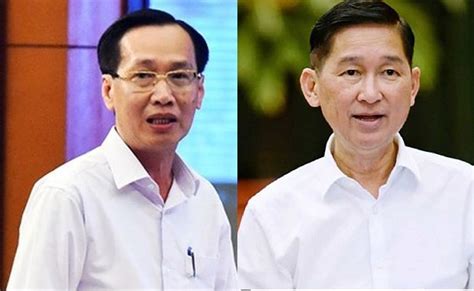 Dù có ý kiến nói miễn nhiệm thủ tướng nguyễn tấn dũng cũng như chủ tịch trương tấn sang là trái hiến pháp nhưng một cựu đại biểu quốc hội có cách giải thích khác. Miễn nhiệm chức Phó Chủ tịch UBND TP.HCM đối với hai ông Lê Thanh Liêm, Trần Vĩnh Tuyến