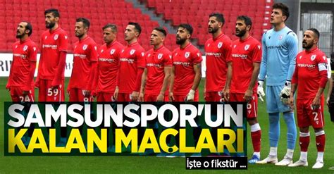 Sahanın içinden çıkmayanlar var, onlar niye ceza almıyor? Samsunspor'un kalan maçları: İşte o fikstür - Rize Haber ...