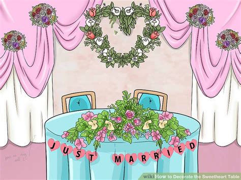 More results for bride and groom's table decoration. How to Decorate the Bride and Groom Table: 14 Steps