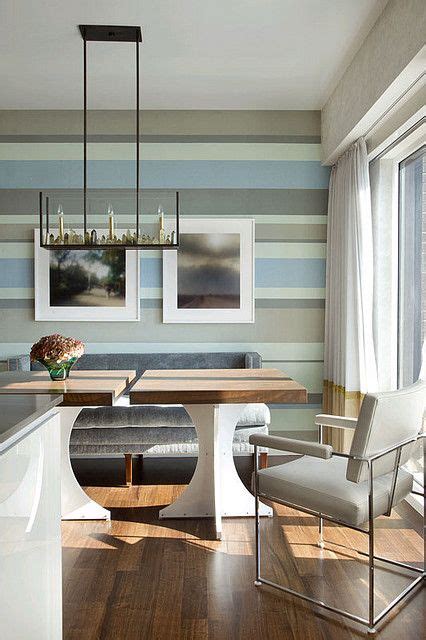 Striped Dining Room Walls Cream Gold Striped Walls By Geraldine