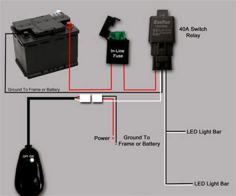 pin  light wiring diagram
