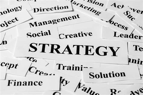 Strategy And Other Related Words Stock Photo Download Image Now