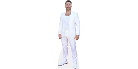 Jai Courtney White Suit Cardboard Cutout Celebrity Cutouts Hot Sex Picture