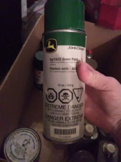 Vtg John Deere Original Equipment Green Spray Paint Ty25624 Less