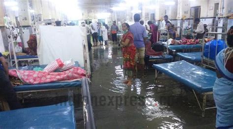 Mumbai Rains Govt Hospitals Flooded Patients Face Infection Risk Mumbai News The Indian