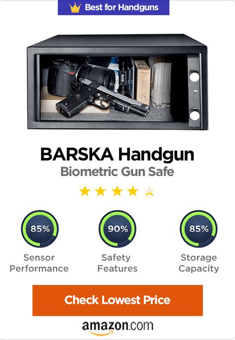 10 Best Biometric Gun Safes For Handgunrifle In 2019