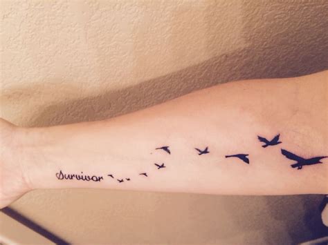 Best 25 Survivor Tattoo Ideas On Pinterest Depression Tattoo Cancer