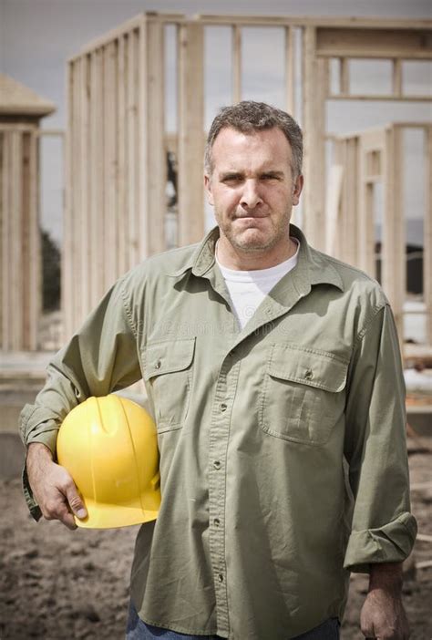 Rugged Male Construction Worker Stock Photos Image 19329543