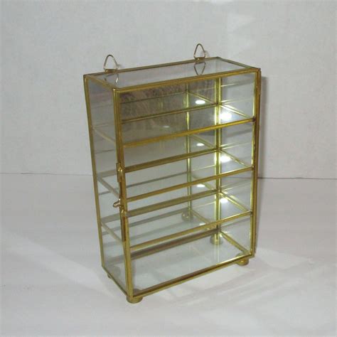 Vintage Display Case Vintage Display Display Case Glass Display Case