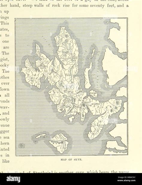 Illustrated Isle Of Skye Map