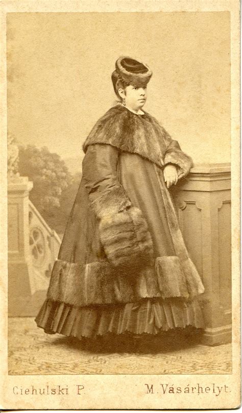 Lady In A Winter Gown Cdv 1869 The Portrayed Carolina O Flickr