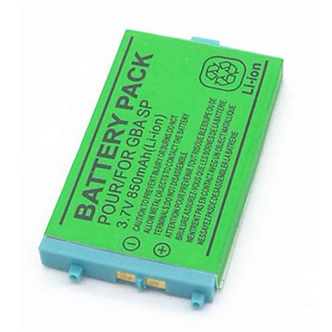 Battery Nintendo Gba Sp Nintendo Game Boy Advance Sp 850mah