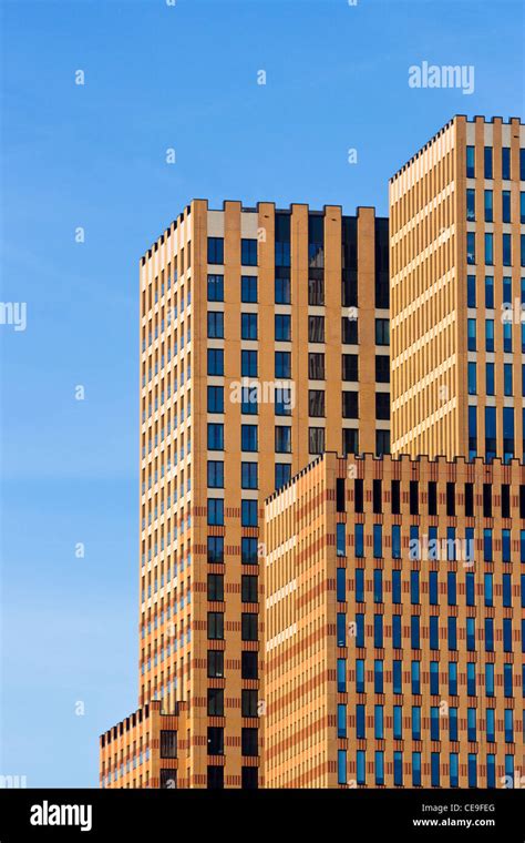 Modern Brick Office Building Stock Photo Alamy