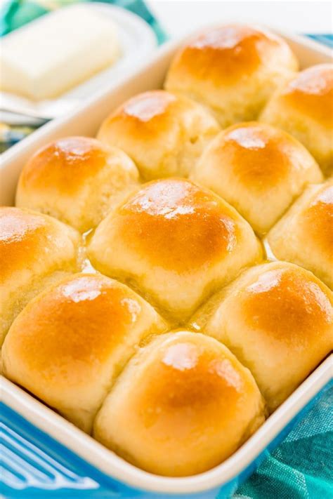 these yeast rolls are the perfect fluffy pull apart dinner rolls for weeknights and holidays so