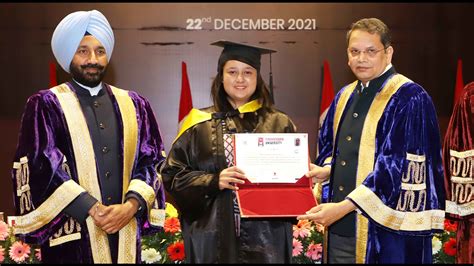 Chandigarh University Convocation 1552 Students Awarded Degrees