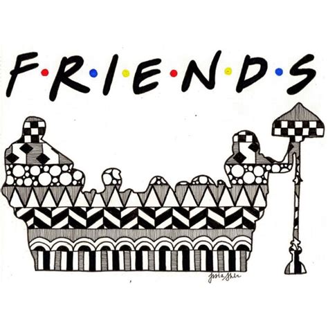 F R I E N D S Drawings Of Friends Doodle Friends Iphone Case