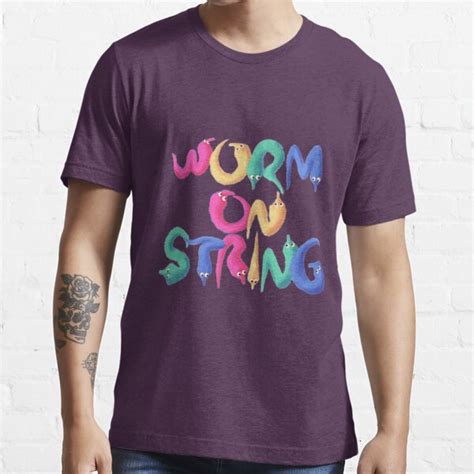 Worm On String Shirt T Shirt For Sale By Thestarsaregay Redbubble