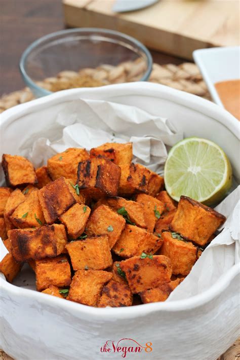 Mexican Sweet Potatoes With Mexican Tahini Sauce The Vegan 8
