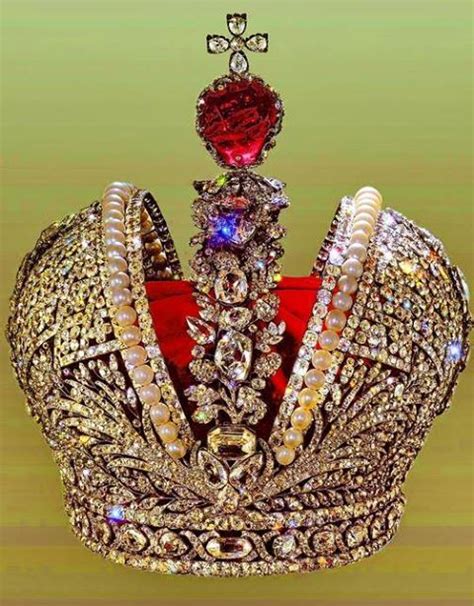 Russian Crown Joyas Reales Coronas Reales Diseño De Joyas