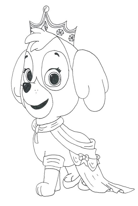 Paw Patrol Pobarvanke za otroke