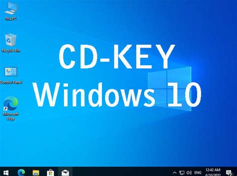 คีย์ Windows 10 คืออะไร Cd Key Product Key Windows Modify