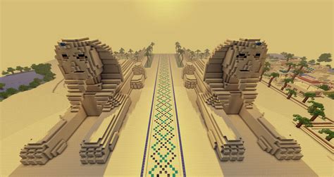 Minecraft Egyptian Temple