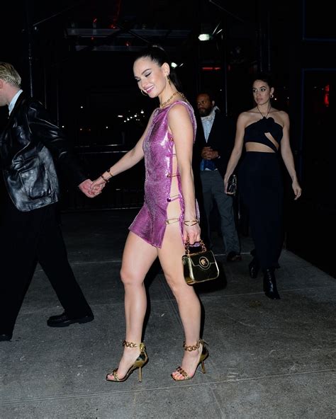 Lily James Arrives At Met Gala Afterparty In New York 05022022