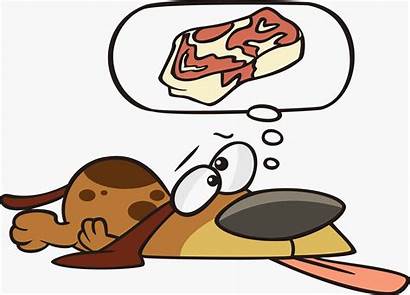 Starving Clipart Dog Hungry Cartoon Person Cliparts