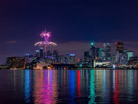 Downtown Toronto Fireworks Duncan Rawlinson Flickr
