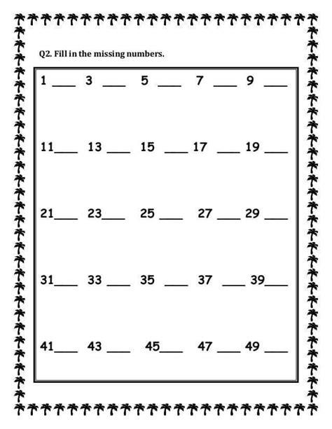 Pin By Sarah Tawfik On Missing Numbers Preschool Math Worksheets