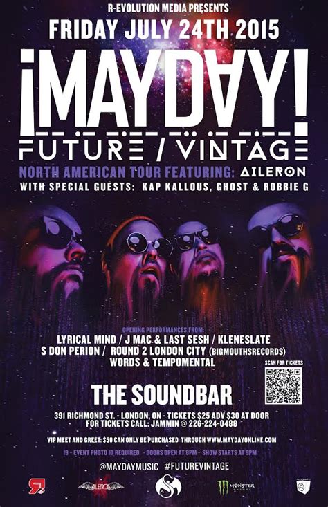 ¡mayday Of Strange Music Live In London Friday July 24th At The