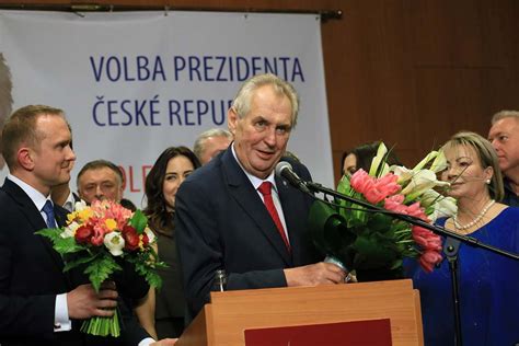 Pro Russian Zeman Scores Second Term As Czech President The Peninsula Qatar