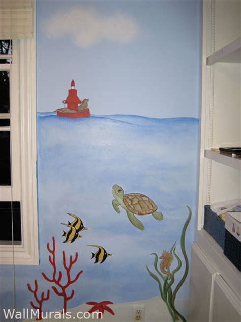 Ocean Themed Wall Murals Surf Themed Murals Beach