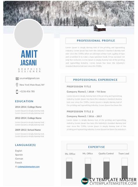 ✅ available for free download. Tables CV template - free MS Word download - How to write a CV