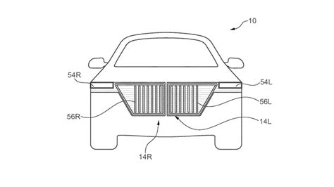 Bmw Files Patent For Grilles That Integrate Headlights