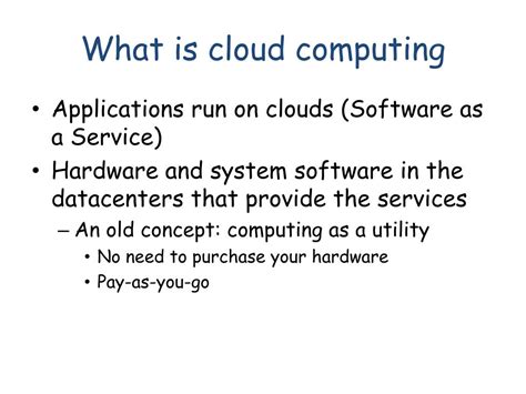 Ppt Lecture 2 Introduction To Cloud Computing Powerpoint