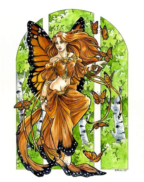 Monarch Dance By Hbruton On Deviantart Fairy Art Butterfly Art