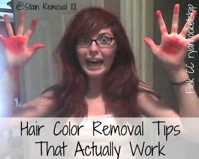 We always recommend booking an appointment with a salon pro. Hair Color Removal Tips That Work