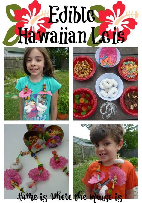 Luau Crafts Hawaiian Crafts Hawaiian Luau Party Edible Crafts