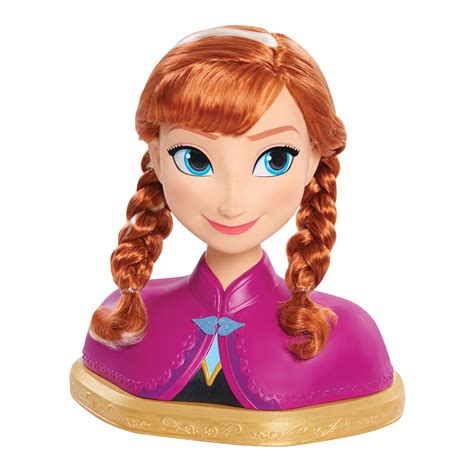 Disney Frozen Anna Deluxe Styling Head Styling Heads Ages 3 Up By