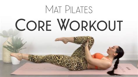 Minute Pilates Core Workout Pilates For Beginners Youtube