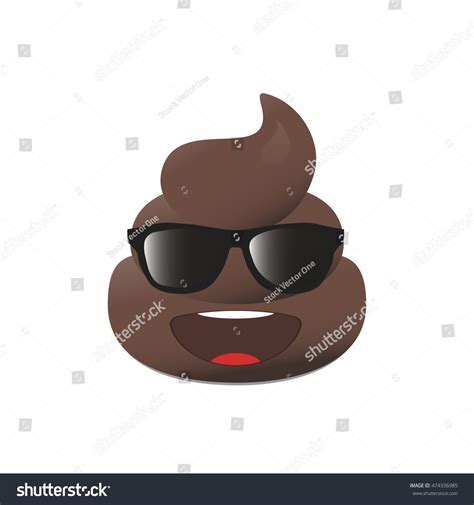 Shit Emoji Poo Emoticons Poop Emoji Stock Vector Royalty Free