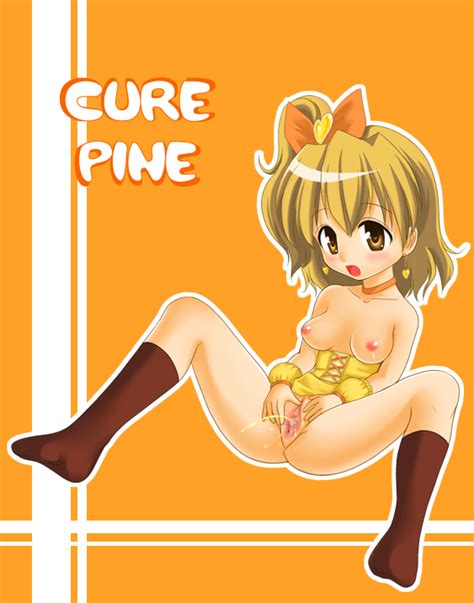Rule 34 Blush Breasts Censored Cure Pine Fresh Precure Magical Girl Peeing Precure Pretty