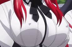 dxd anime highschool gif breast season myanimelist born dead omake