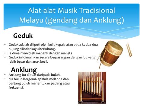 Alat Alat Musik Tradisional Malaysia